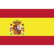 416345 [東京製旗 国旗No.1（70×105cm） スペイン（紋章入）]