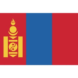 416787 [東京製旗 国旗No.1（70×105cm） モンゴル]