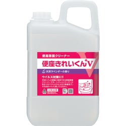 50277 [サラヤ 便座きれいくんV天然ラベンダーの香り3L]