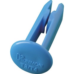 63126-PC0304-BL [KUNIMORI ピンクリップ（3-4mm用）青 （100個入）]