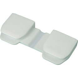63127-CC0304-WH [KUNIMORI コーナークリップ（3-4mm用）白 （50個入）]