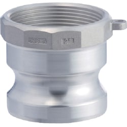 トヨックス 633-AB カムロック アダプター ネジ アルミ 1/2インチ AL 633-AB-1/2-AL