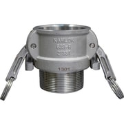 トヨックス 633-BBL カムロック ツインロックタイプカプラー オネジ ステンレス 1-1/2インチ SST 633-BBL-1-1/2-SST
