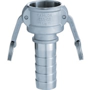 トヨックス 633-CT カムロックカプラー ホースシャンク(細め) ステンレス 1-1/2インチ SST 633-CT-1-1/2-SST