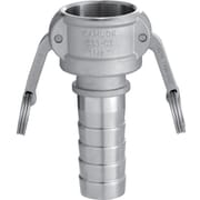 トヨックス 633-CT カムロックカプラー ホースシャンク（細め） ステンレス 1-1/4インチ SST 633-CT-1-1/4-SST