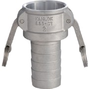 トヨックス 633-CT カムロックカプラー ホースシャンク（細め） アルミ 2インチ AL 633-CT-2-AL