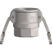 トヨックス 633-DB カムロックカプラー メネジ アルミ 3/4インチ AL 633-DB-3/4-AL