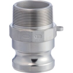 トヨックス 633-FB カムロックアダプター オネジ ステンレス 2インチ SST 633-FB-2-SST