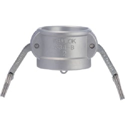 トヨックス 634-B カムロックカプラー ダストキャップ アルミ 1インチ AL 634-B-1-AL