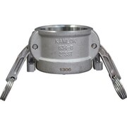 トヨックス 634-BL カムロック ツインロックタイプカプラー ダストキャップ ステンレス 2インチ SST 634-BL-2-SST