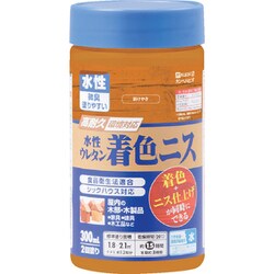 774-121-300 [KANSAI 水性ウレタン着色ニス 300ML 新けやき]