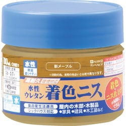 774-124-100 [KANSAI 水性ウレタン着色ニス 100ML 新メープル]