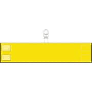848-67A [ユニット 腕章 クリップタイプ（黄）]