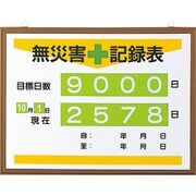 867-17A [ユニット 無災害記録表（日数）]