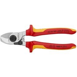 9526-165 [KNIPEX 9526-165 絶縁ケーブルカッター（バネ付）1000V]