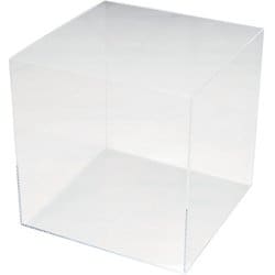 TRUSCO 5面アクリルディスプレイボックス 正方形 200×200×200 ACB-202020