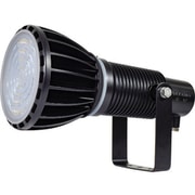 ATL-E100J-SBK-50K [日動 エコビックLED投光器100W 常設用 スポット アース付 電線2m 本体黒、電球黒]