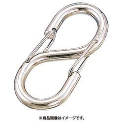 B-2719 [水本 ステンレス Sカンフック 線径12mm 長さ150mm （1個=1袋）]