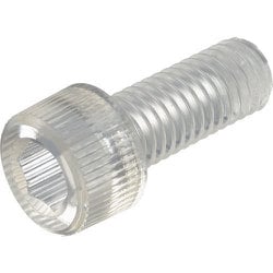 BPC-CBM3X25 [TRUSCO ポリカーボネート 六角穴付ボルト M3X25 50本入]
