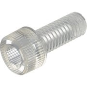 BPC-CBM4X10 [TRUSCO ポリカーボネート 六角穴付ボルト M4X10 50本入]