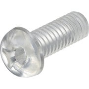 BPC-PHM3X10 [TRUSCO ポリカーボネート 十字穴付ナベ小ネジ M3X10 50本入]