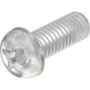 BPC-PHM3X15 [TRUSCO ポリカーボネート 十字穴付ナベ小ネジ M3X15 50本入]