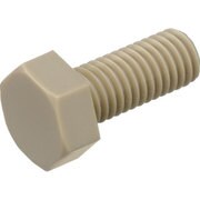 BPEEK-BTM6X20 [TRUSCO ポリエーテルエーテルケトン 六角ボルト M6X20 50本入]
