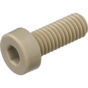 BPEEK-LCM4X25 [TRUSCO ポリエーテルエーテルケトン 六角穴付低頭ボルト M4X25 50本入]