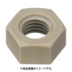 TRUSCO ポリエーテルエーテルケトン 六角ナット M3 50個入 BPEEK-NTM3