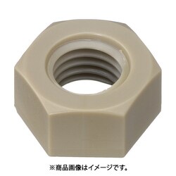 TRUSCO ポリエーテルエーテルケトン 六角ナット M4 50個入 BPEEK-NTM4