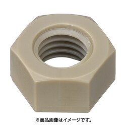TRUSCO ポリエーテルエーテルケトン 六角ナット M5 50個入 BPEEK-NTM5