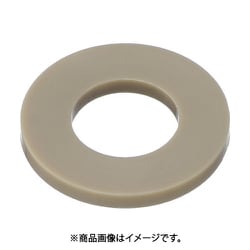 TRUSCO ポリエーテルエーテルケトン ワッシャー M3用 50個入 BPEEK-WM3-3.2-70.5