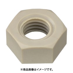 TRUSCO ポリフェニレンサルファイド 六角ナット M3 50個入 BPPS-NTM3