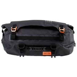 バイク用ターポリンツーリングドラムバッグ （バイク専用・防水ツーリングバッグ） 容量30L 専用固定ベルト・ショルダーベルト付き ブラック DBT511-BK