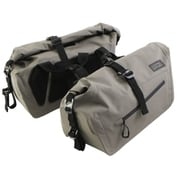 バイク用ターポリサイドバッグ25（250ccスポーツバイク専用の防水サイドバッグ） 容量25L サポートベルト・ハングベルトA・ハングベルトB付き ストームカーキ DBT576-KH