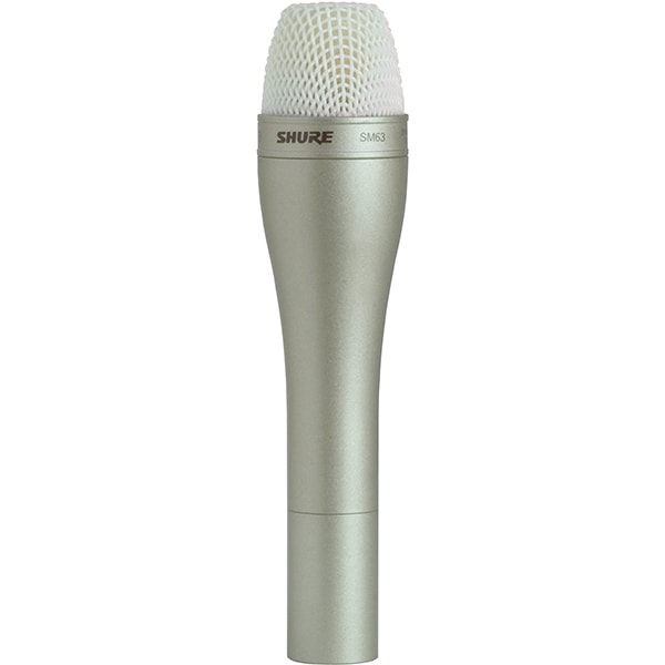 Shure シュア  SM63-X [インタビュー用無指向性ダイナミックマイクロフォン シャンパンゴールド]