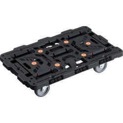 BT700J3-E100 [TRUSCO 連結式樹脂製平台車 ビートル 700X450 自在3輪]