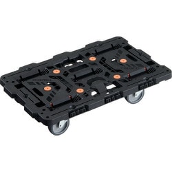 BT700J5-E100 [TRUSCO 連結式樹脂製平台車 ビートル 700X450 自在5輪]