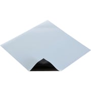 CMS-505009W [TRUSCO 異方性カラーマグネットシート 糊なし t0.9mmX500mmX500mm ホワイト]
