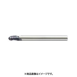 ユニオンツール DLCコート3枚刃ボールエンドミルDLC-CFB R0.75×刃長2.25×全長50×シャンク径4 DLC-CFB3015-0225 （238-6003）