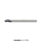 ユニオンツール DLCコート3枚刃ボールエンドミルDLC-CFB R2.5×刃長7.5×全長80×シャンク径6 DLC-CFB3050-0750 （238-6008）