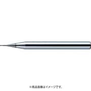 ユニオンツール DLCCOAT2枚刃銅電極加工用ロングネックボール R0.3×有効長2×刃長0.48×シャンク径4 DLCLB2006-020 （210-3000）