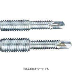 MIYAGAWA M8十字穴スタッドドリルねじ三価クロメート特殊6X25 6本入 FX044-25-PC1