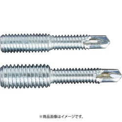 MIYAGAWA M10四角穴スタドドリルねじ三価クロメート特殊6X30 5本入 FX045-30-PC1