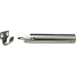 TRUSCO 扉用戸当り アオリ止め付 90 ホワイトブロンズ DSF90-WB