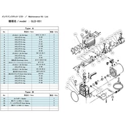 ヨドバシ.com - アルバック機工 ULVAC GLD-051 MAINTENANCEKIT A