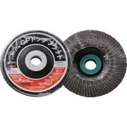 GPF100-A150 [TRUSCO GPトップフラット アランダム #150 Φ100 10枚入]