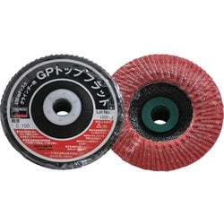 GPF100-C100 [TRUSCO GPトップフラット セラミック #100 Φ100 10枚入]