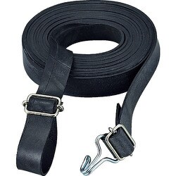 GR-2020KW [TRUSCO ゴムロープ金具付き Wフックバックル付20mmX2.0m 1Pk（袋）=10本入]