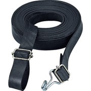 GR-2020KW [TRUSCO ゴムロープ金具付き Wフックバックル付20mmX2.0m 1Pk（袋）=10本入]